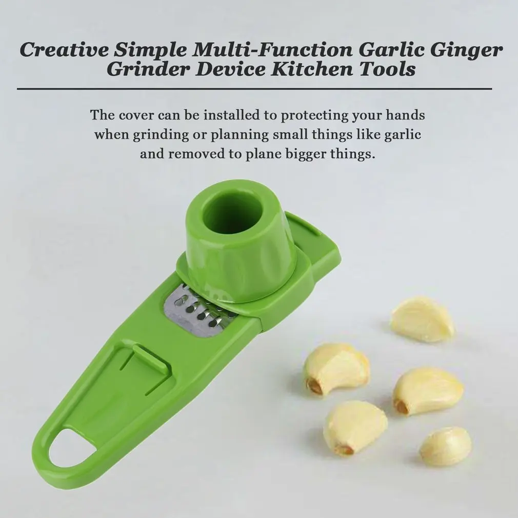 

Eco-Friendly Simple Multi-Function Garlic Ginger Press Crusher Chopper Slicer Kitchen Hand Tool Grinder Vegetable Tools