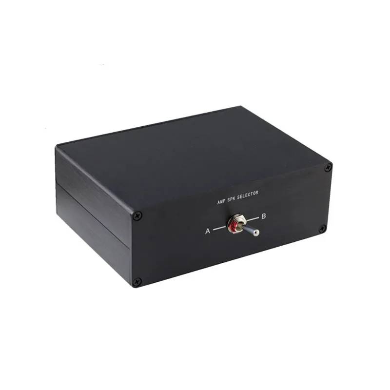 TZT Amplifier Switch Speaker AMP SPK SELECTOR Aluminum Case With / Without Tube Protection | Электроника