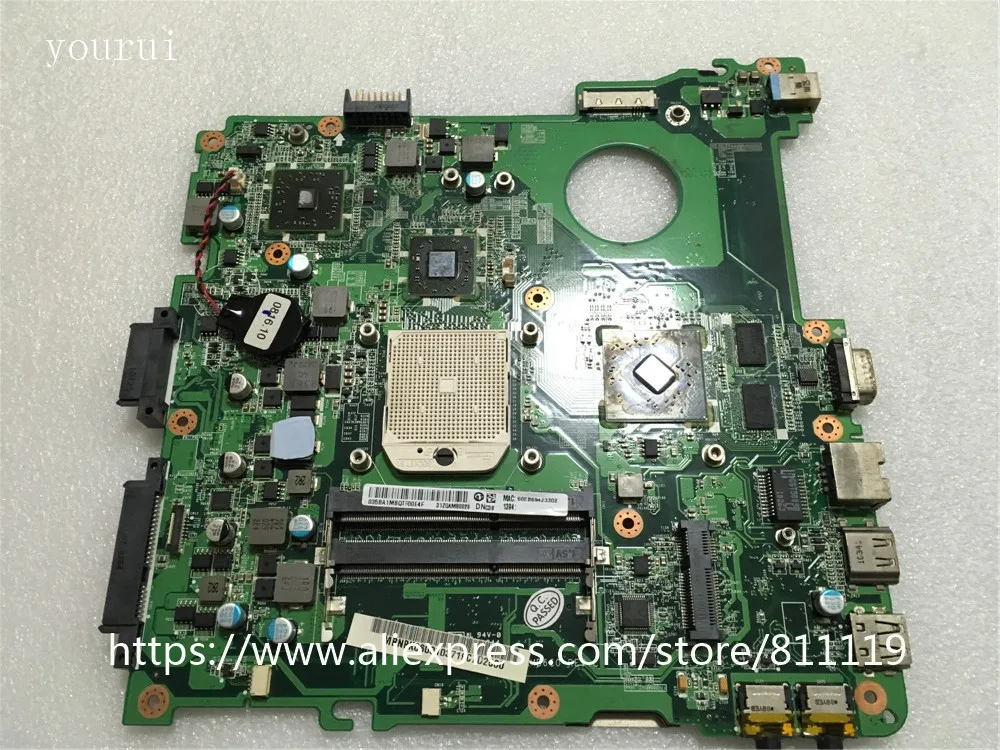 yourui MBNBK06001 MB.NBK06.001 DA0ZQAMB6C0 Mainboard For Acer aspire 4552 4552G Laptopmotherboard fully test | Электроника