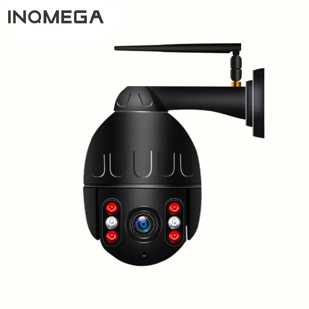 INQMEGA 1080P IP камера Беспроводная купольная безопасности WIFI PTZ Мини скоростная