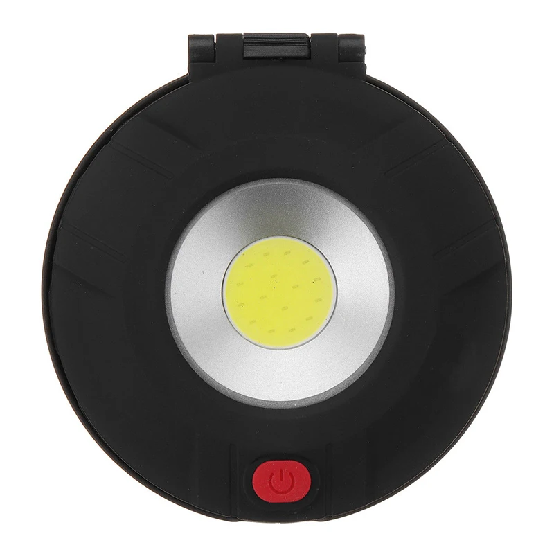 Мини COB светодиодный круглый рабочий светильник Магнитный флэш крючки для лампы