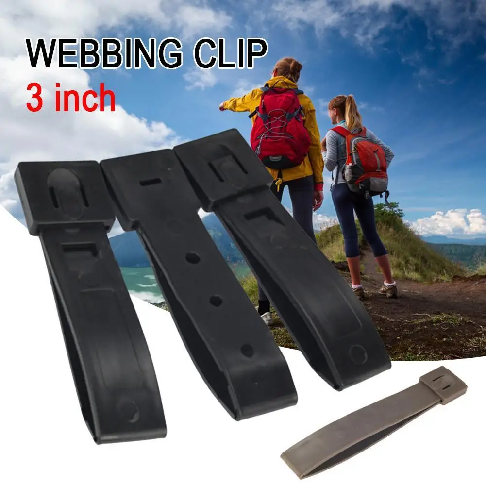 

3 Inch Long Malice Clip Strap Tactical Universal Kydex Holster Knife Sheath Clips For Molle-Lok Tek-Lok System Strap Attachment
