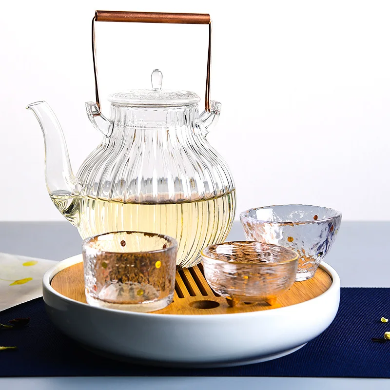 Стекло стеклянная кофейная кружка прозрачная обувь с золотом точка молоток в