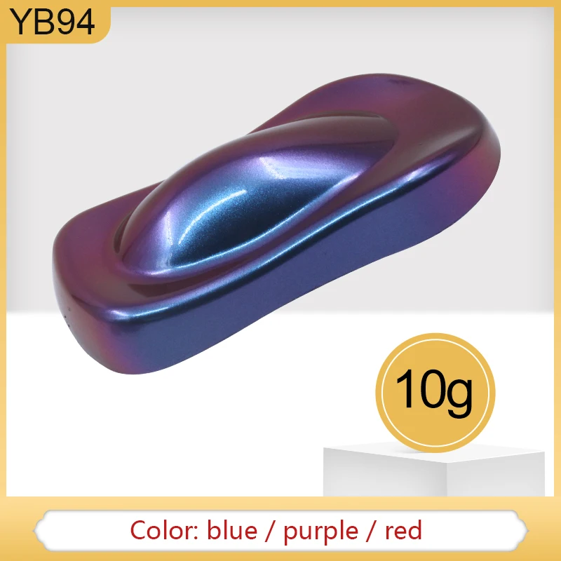 10g Chameleon Powder Pearl Pigment Coating Dye for Car Automotive Art Craft Paper Nail Decora | Канцтовары для офиса и дома