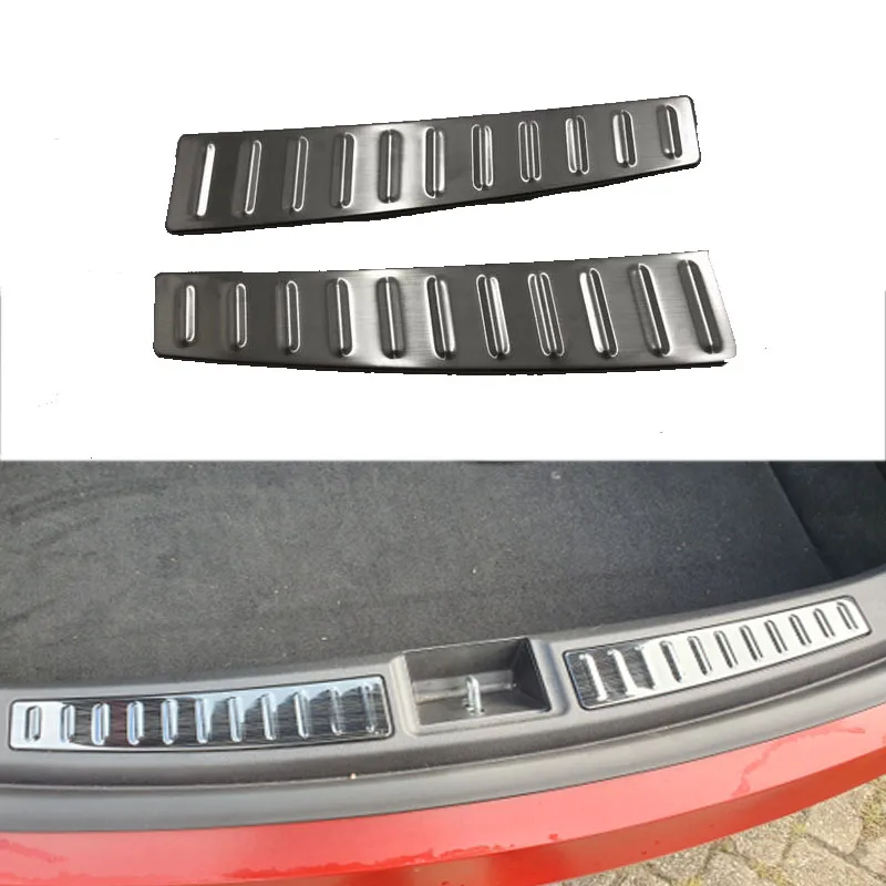 Стайлинг автомобиля для Tesla Model S 2014 2017 2019 2020 защитная накладка на задний бампер