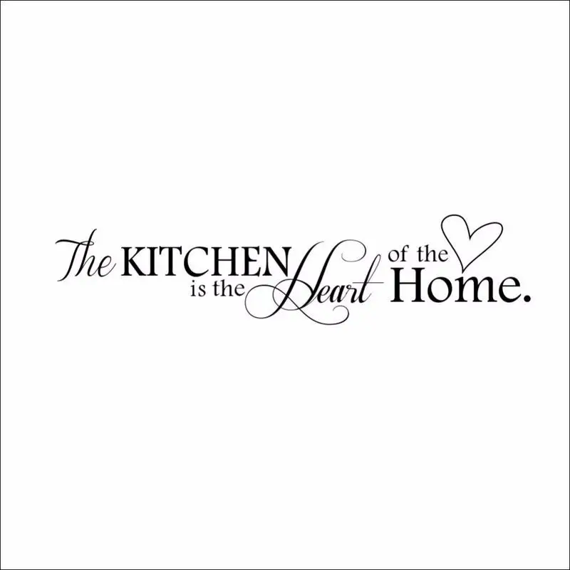 New Kitchen is Heart of the Home настенное украшение с буквенным рисунком домашний декор