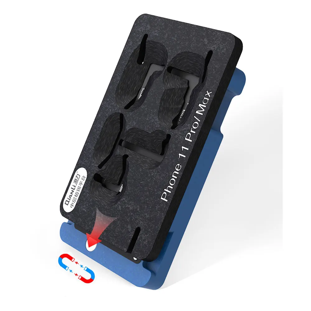 Материнская плата среднего уровня 3D BGA трафарет Оловянная платформа для iPhone X XS