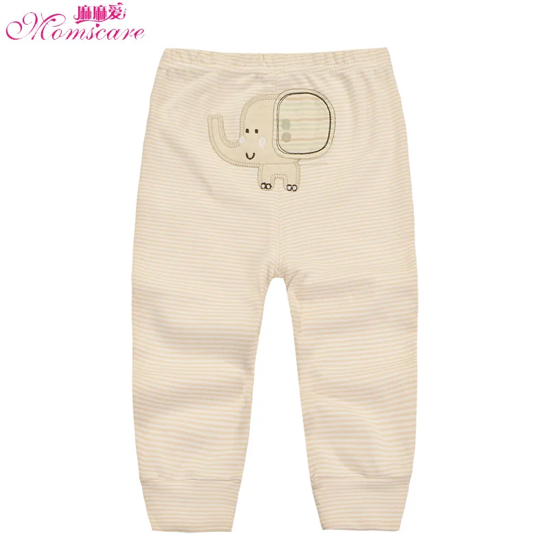 Pantalones coloridos de algod&oacute;n para ni&ntilde;os y ni&ntilde;as, pelele abierto de PP para beb&eacute;, primavera y oto&ntilde;o, novedad-2