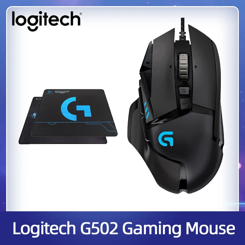 Logitech оригинальная G502 HERO высокопроизводительная игровая мышь 16000 DPI 11