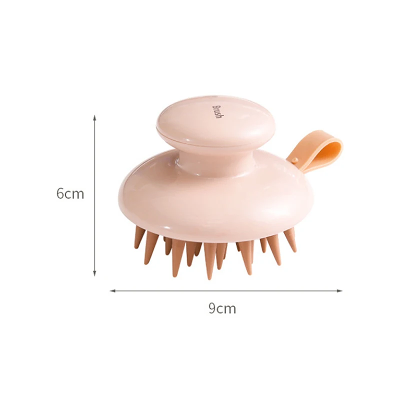 

Silicone Head Body Scalp Massage Brush Silicone Shampoo Brush Hair Washing Comb Shower Brush Bath SPA Massage Brush