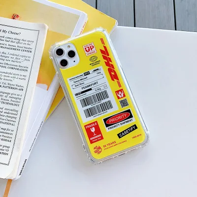 Прозрачный силиконовый чехол для телефона DHL логистическая версия Iphone 11 Pro X XS Max XR 6 6S 7 8 Plus Небьющийся IPhone чехол для телефона