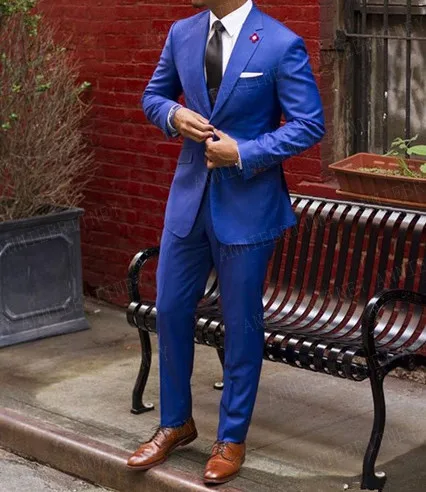 Мужской костюм Slim Fit 2018 мужские свадебные костюмы для шафера на выпускной светло