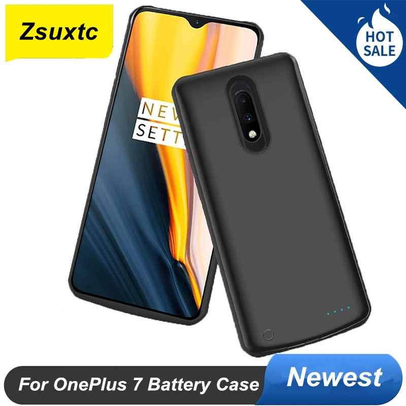 

10000 Mah For OnePlus 7 Battery Case For One Plus 7 Battery Charger Case Cover Smart Power Bank For OnePlus 7 Battery Case