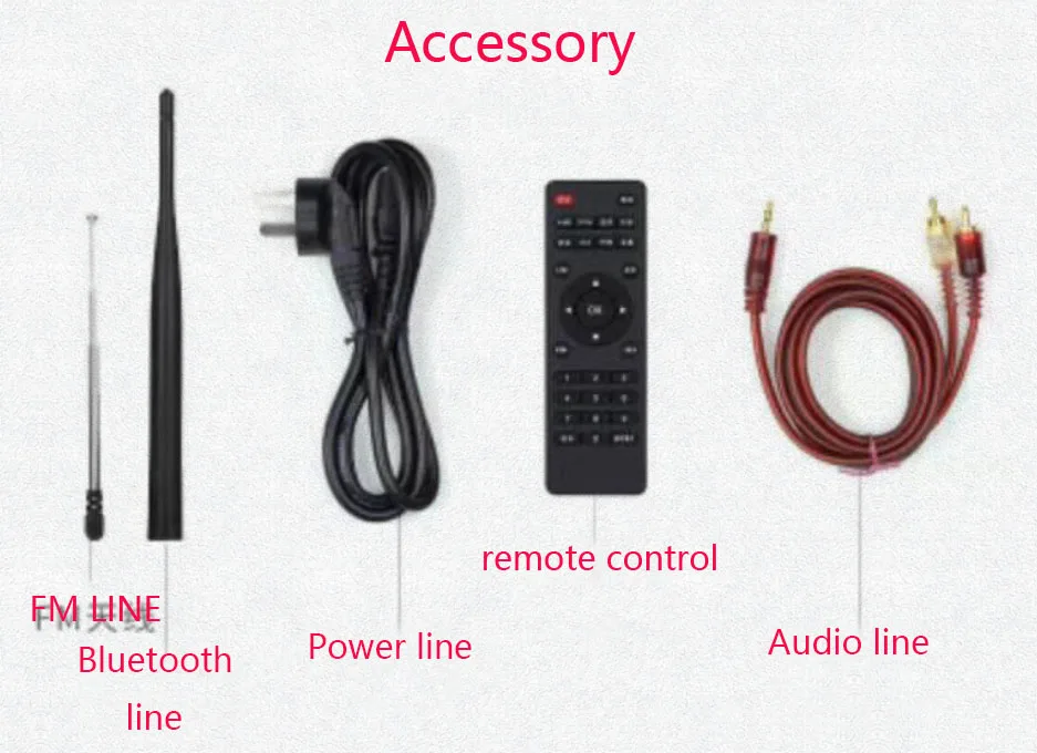 구매 4 존 블루투스 스피커 Kit-8x 35W 블랙 벽 마운트-홈 바 앰프 Treble Bass Echo One 마이크 입력