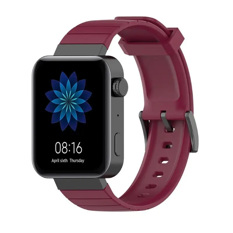 18 мм силиконовый ремешок для часов с пряжкой умных Xiaomi|Ремешки часов| |