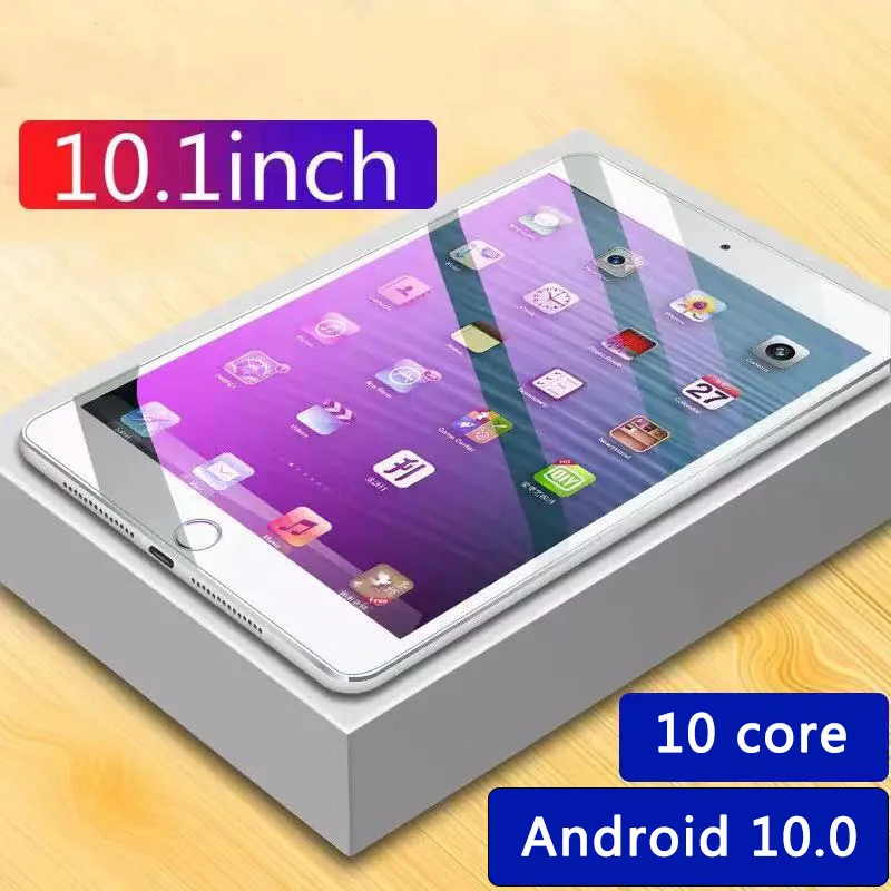 Разблокированный 10-дюймовый планшет 3G 4G с 8 Гб RAM 128 ГБ ROM Smart 1280*800 IPS сенсорный экран
