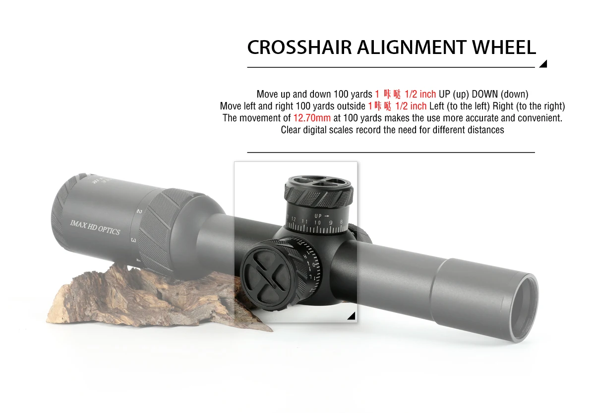 TEAGLE ED 1-8x24 IR Lange Eye Relief охотничий прицел тактический оптический прицел Verlichte Red Rifle Scope fit 30-06 308 AR1