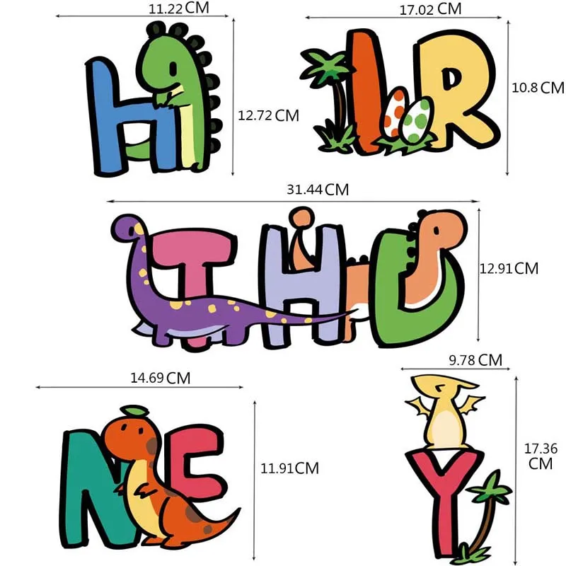 Набор воздушных шаров в стиле динозавра 20 шт. | Дом и сад