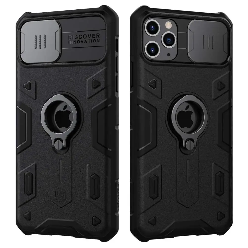 Защитный чехол для камеры iPhone 11 Pro Max Ring stand NILLKIN Slide 6 5 2019 | Мобильные телефоны и