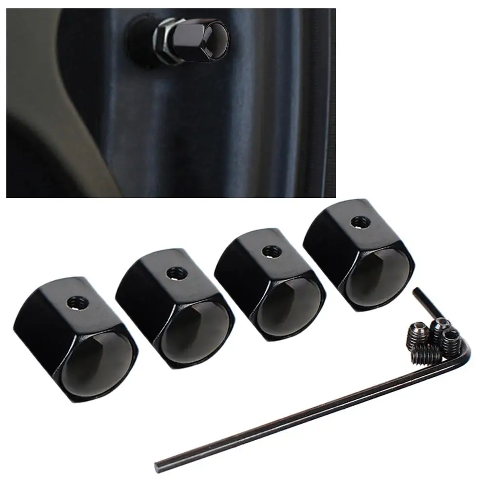 

4pcs Universal OZ Racing Styling OZ Logo Emblem Case Tire Valve Core Cap Anti-theft Finger Car Wheel Tire Valve Caps Covers