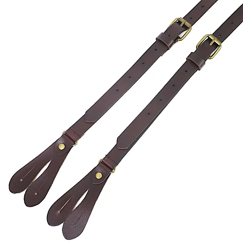 1 7 см модные высококачественные подтяжки из натурального спилка на пуговицах для