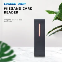ip68 waterproof wiegand wg26 wg34 rfid card reader proximity reader 125khz 13 56mhz id ic for access control system