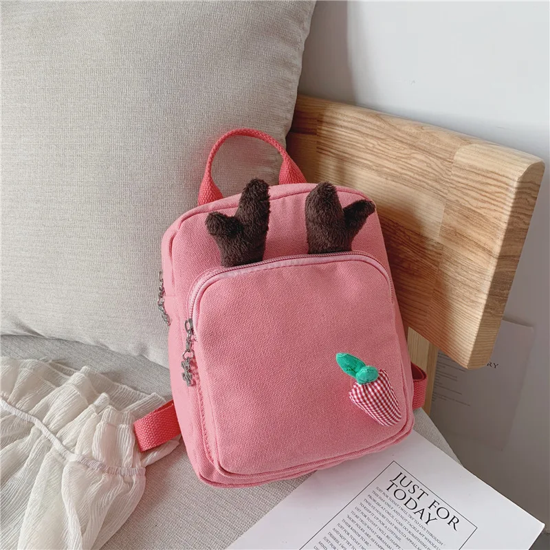 Детские рюкзаки Детская сумка 3D детская с морковкой для мальчиков и девочек