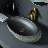 goose soft stone creative ceramic platform basin art simple basin single basin household basin washbasin