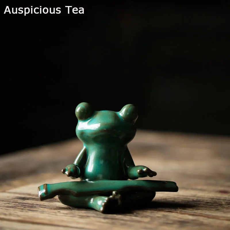 Японский Стильный Бирюзовый фотографический чайник в виде лягушки для домашних
