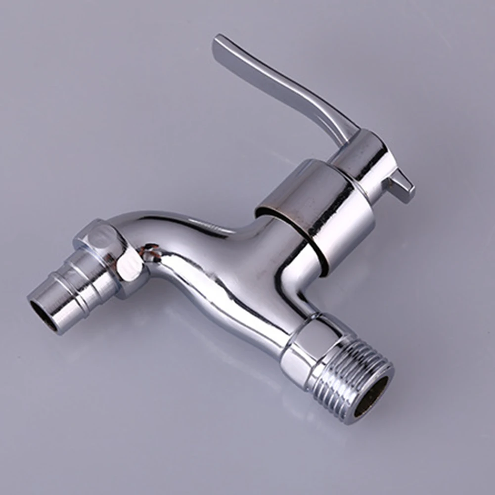 

Pratical Garden Fast on Tap Water Taps High Quality Zinc Alloy Washing Machine Faucet Single Handle Cold Water Inwall