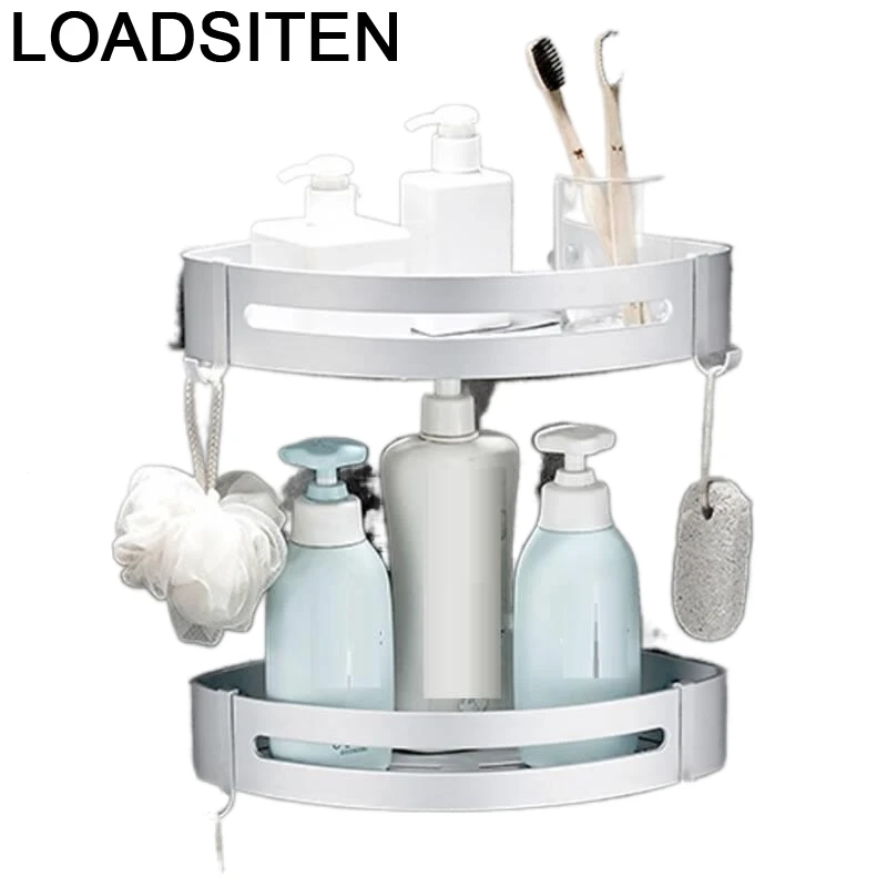 

Badezimmer Estanteria Pared Hoekplank Prateleira Accessori Rack Mobile Bagno Shower Salle De Bain Shelves Bathroom Wall Shelf