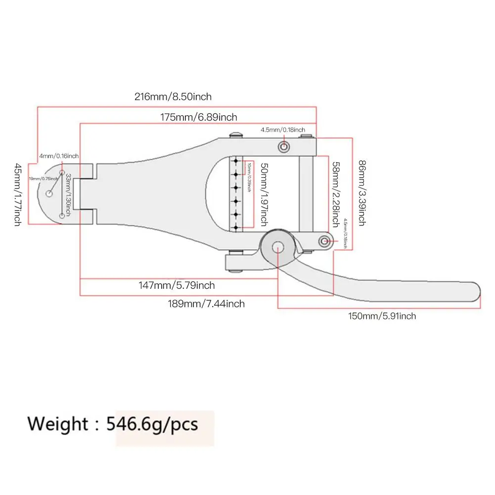 professionelle b7 jazz gitarre tremolo vibrato brücke saitenhalter für gibson bigsby es355 epiphone elektrische gitarre zubehör free gl