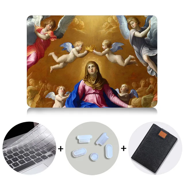 MB01 MTT чехол для Macbook Air Pro retina 11 12 13 15 Сенсорная панель классическая картина маслом ноутбук рукав для Apple macbook 13,3 дюйма Чехол - Цвет: MB01