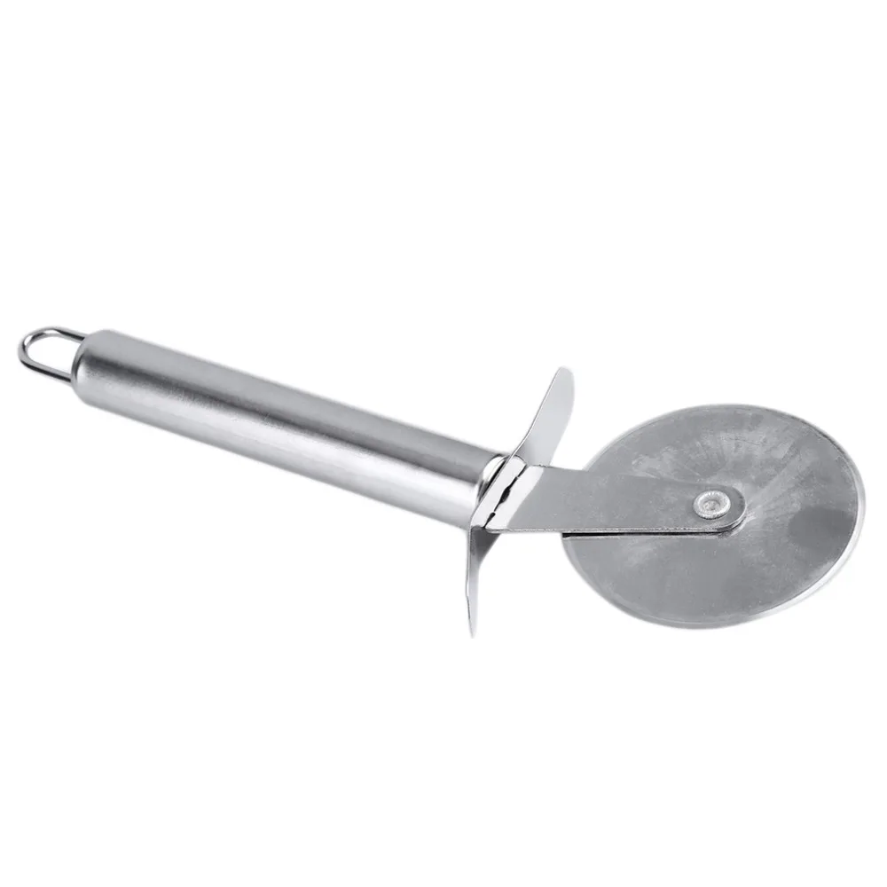 1 шт. круглый нож для пиццы ручка из нержавеющей стали резак кондитерские изделия