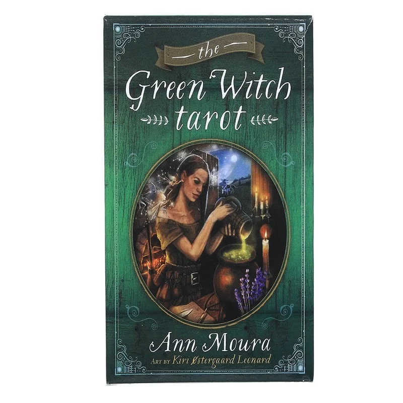 

78 Pcs Oracle Tarot Cards The Green Witch Tarot Oracle Oracle Card Board Deck Games Palying Cards For Party Game