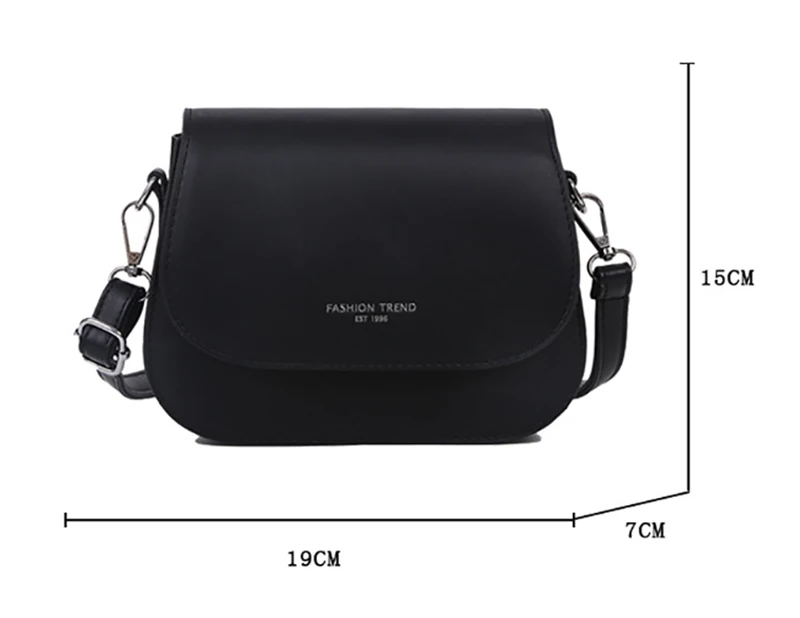 

Simple Small Flap Shoulder Pouch Solid Color Women PU Leather Crossbody Bags Popular Simple Versatile Daily Bag