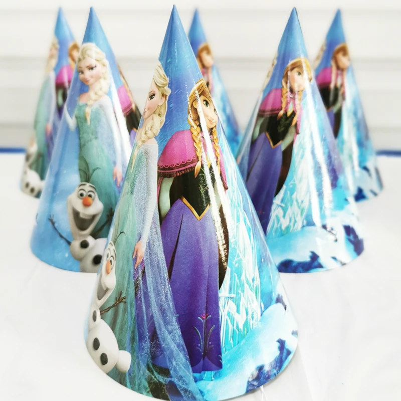 Одноразовая посуда для вечеринки Холодное сердце скатерть тарелка вилка-змея