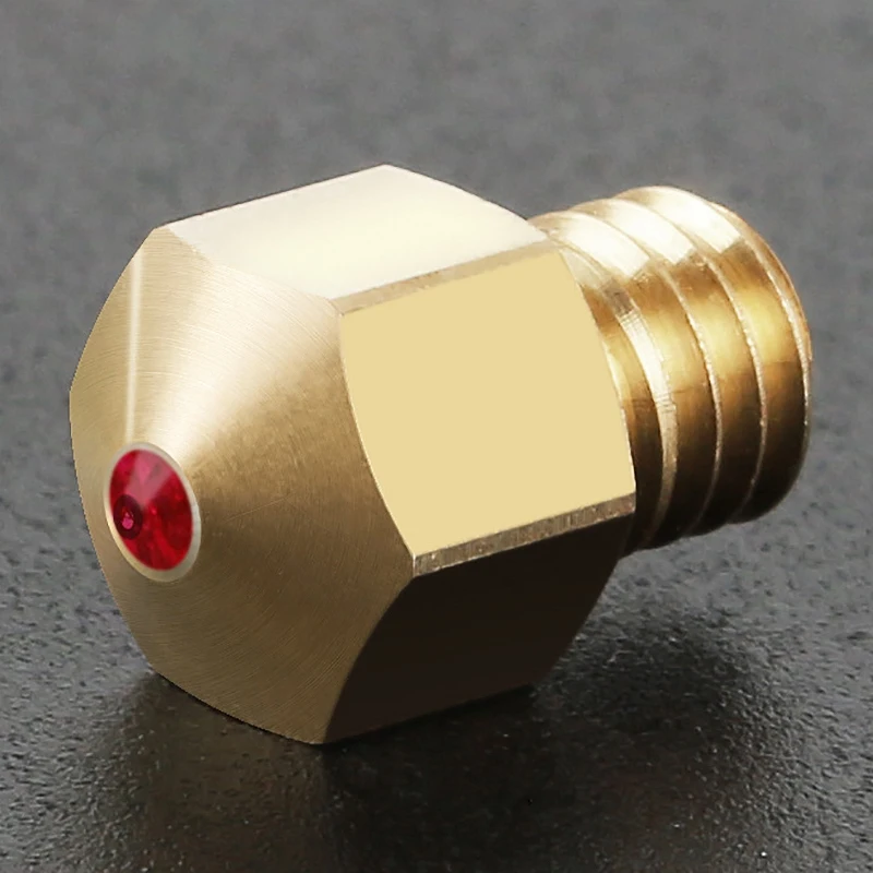 3D Printer Accessories Mk8 Nozzle 0.4Mm Compatible with Petg Abs Pei Peek and Other Consumables for Cr-10 Ender-3 Anet8 | Компьютеры и
