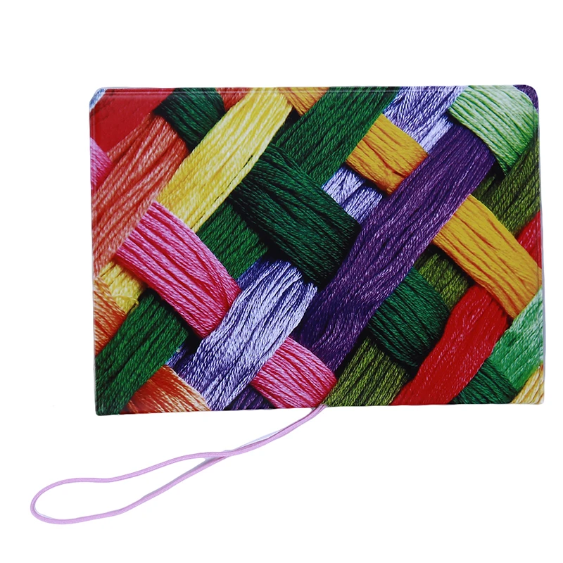 Модный Цветной чехол для паспорта многофункциональный держатель кредитных карт