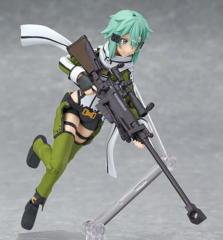 01 Японское аниме Sword Art Online Joint подвижная Синон Кирито асунаюки ПВХ фигурка игрушки украшения Коллекционная модель игрушки - Цвет: 01