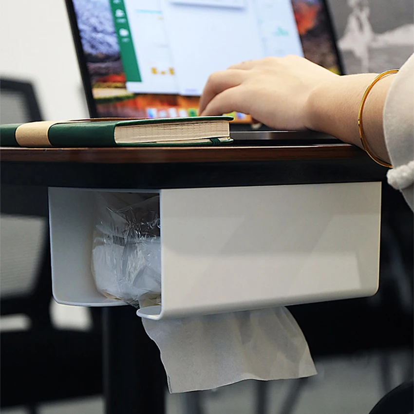 Коробка для салфеток из АБС без перфорации прямоугольный держатель туалетной