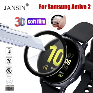 Защитная пленка для экрана Active 2, мягкая ТПУ пленка для Samsung Galaxy Watch Active 2 40 мм 44 мм active 2 44 мм 40