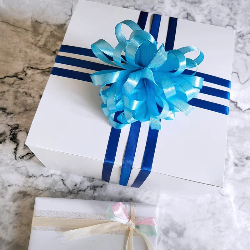 25 ярдов/рулон корсаж атласные ленты DIY свадебное платье для рождественской