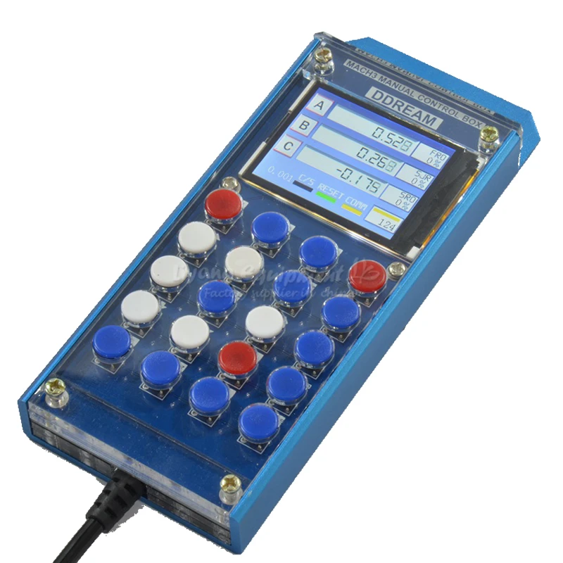 Mach3 ручное управление ull последовательный интерфейс с ЧПУ Дисплей Полный