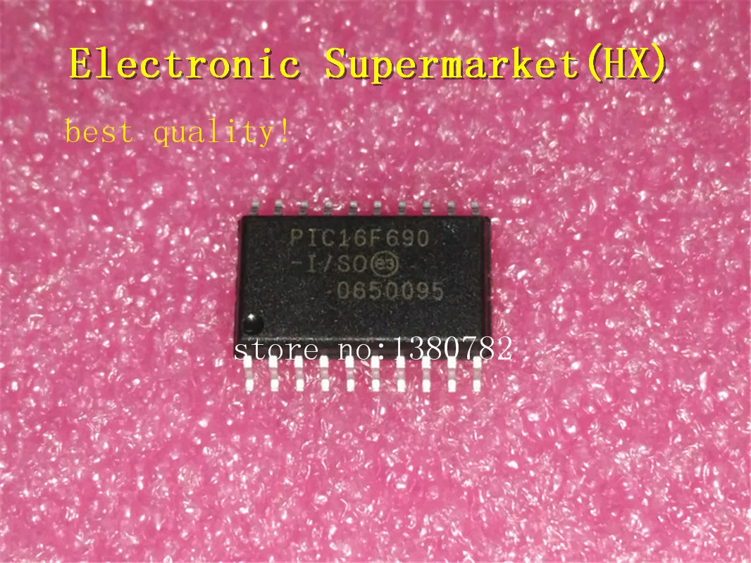 Бесплатная доставка 50 шт./лот PIC16F690 I/SO SOP 20 новый оригинальный IC в наличии!|lot lot| |