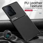 Чехол Fundas Xiaomi11T из искусственной кожи, тонкая Мягкая силиконовая задняя крышка для Xiaomi 11 T Xiomi Mi 11TPro 11 T Pro, противоударный чехол