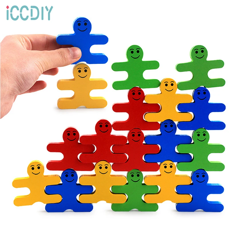 

Toys Wooden Educational Toys For Children Early Learning Materials Baby Intelligence Balance Villain Games Kids Toys
