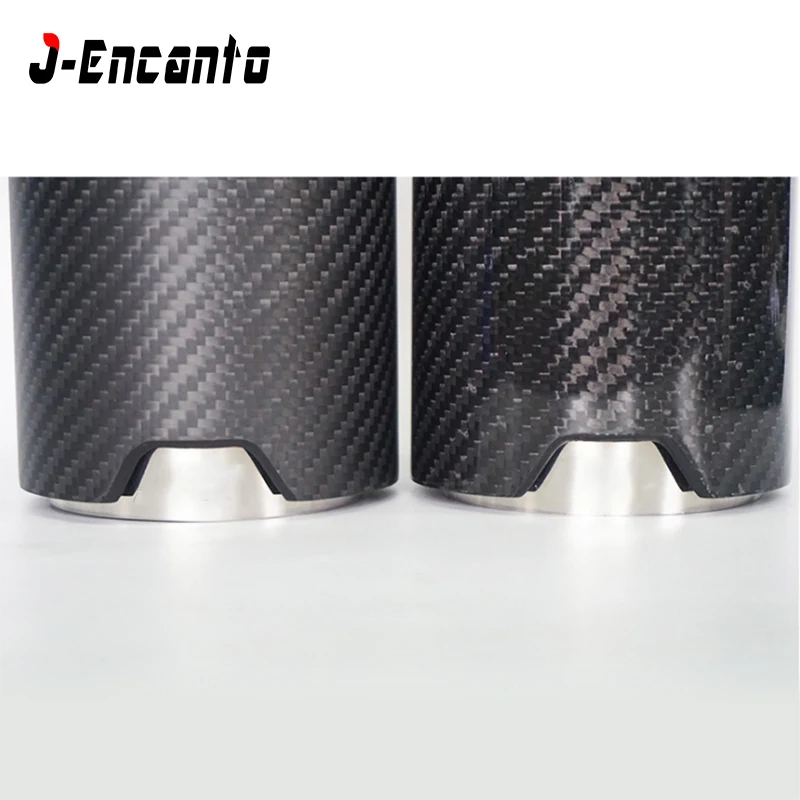 

Brand New Car Carbon Fiber SUS304 Stainless Exhaust End Tail M Tips inlet 60mm outlet 93mm for BMW 1 2 3 4 5 6 series