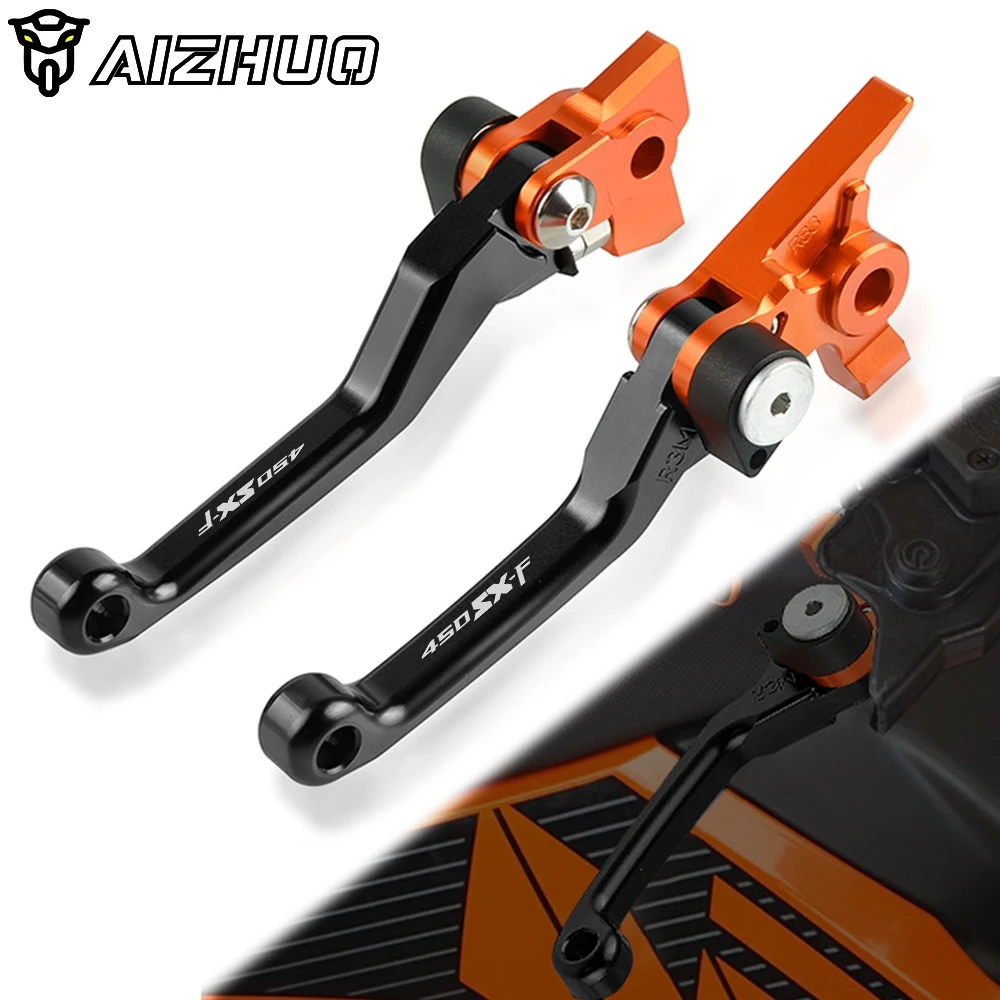 

Для 450SXF 2014-2020 2019 2018 рычаги поворотного тормоза сцепления DirtBike CNC алюминий мотоцикл Грязь питбайк Мотокросс 450 SXF