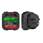 HT107 гнездо Тесты er Напряжение Тесты есвеликобританиясша Plug линия Тесты er код измерение напряжения ЖК-дисплей Дисплей гнездо Тесты er для защита от утечки